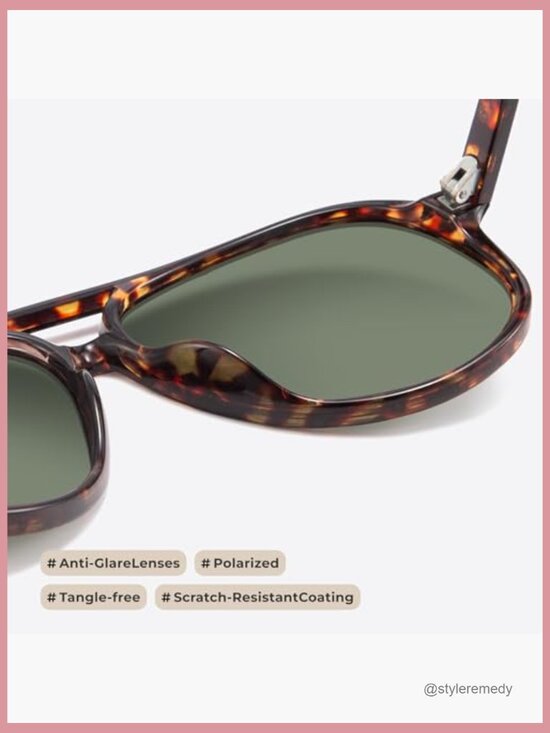 Polarized Aviator Sunglasses, Oversized UV Protection Shades main image 7